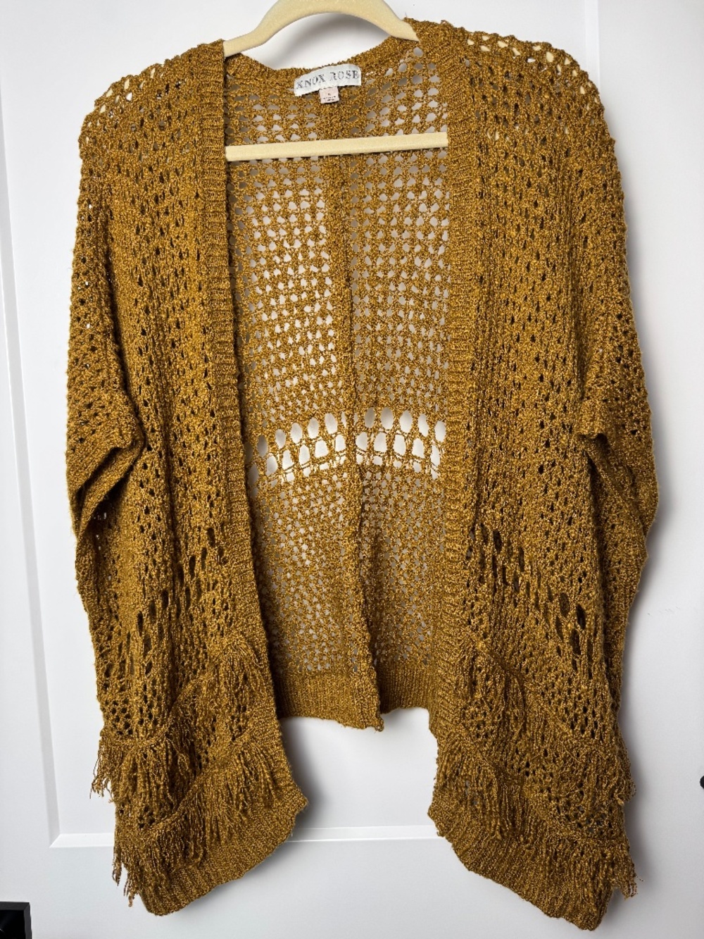 Knox Rose Crochet cardigan